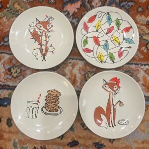 Kate Spade Melamine Christmas Plates